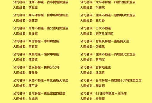 房仲知性美女NO2 初選通知